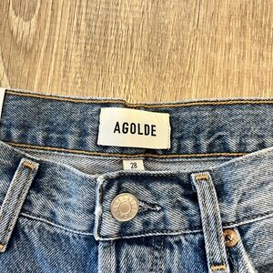 Agolde Classic Denim Jeans in Blue